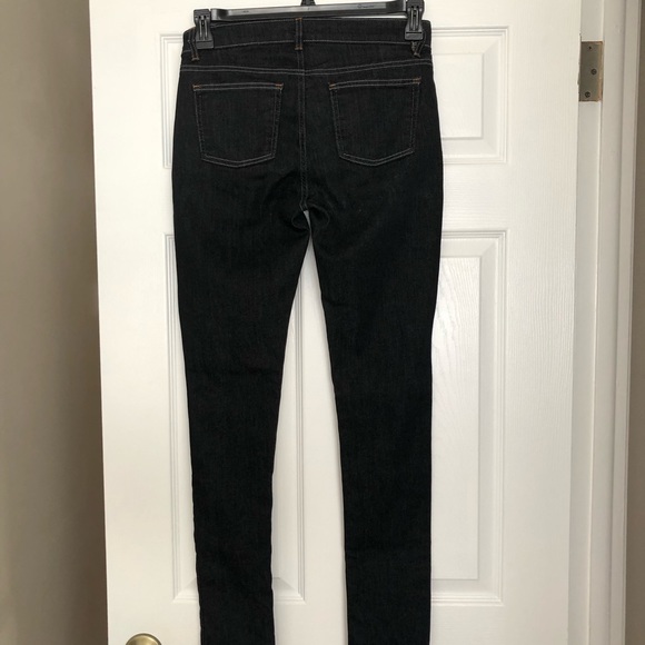 EILEEN FISHER JEANS BLACK SIZE 2 - Picture 3 of 8